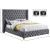 Savan Velvet Queen Size Bed