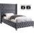 Savan Velvet Twin Size Bed