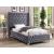 Savan Velvet Twin Size Bed