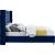 Savan Velvet King Size Bed