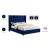 Savan Velvet King Size Bed