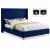 Savan Velvet Queen Size Bed