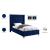 Savan Velvet Twin Size Bed