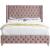 Savan Velvet King Size Bed