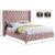 Savan Velvet King Size Bed