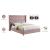 Savan Velvet King Size Bed