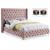 Savan Velvet Queen Size Bed