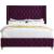 Savan Velvet King Size Bed