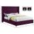 Savan Velvet King Size Bed