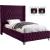 Savan Velvet Twin Size Bed