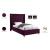 Savan Velvet Twin Size Bed