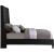 Fritz Velvet King Size Bed