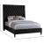 Fritz Velvet King Size Bed