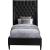 Fritz Velvet Twin Size Bed