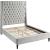 Fritz Velvet Full Size Bed