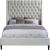 Fritz Velvet Queen Size Bed