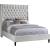 Fritz Velvet Queen Size Bed