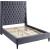 Fritz Velvet Full Size Bed