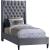 Fritz Velvet Twin Size Bed