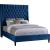 Fritz Velvet Full Size Bed