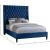 Fritz Velvet Full Size Bed