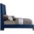 Fritz Velvet Queen Size Bed
