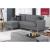 Dumont Linen Fabric Storage Sectional Sofa