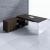 Mito Executive Desk w/Managerial Side Storage & Gloss Side Panel