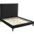 Harlie Velvet King Size Bed