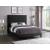 Harlie Velvet Queen Size Bed