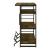 Renaldi Wood Veneer Bar Unit with Stemware Rack