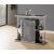 Zinnia Acrylic/ Steel 2-tier Bar Unit