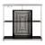 Zinnia Acrylic/ Steel 2-tier Bar Unit