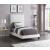 Harlie Velvet Twin Size Bed