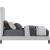 Harlie Velvet Twin Size Bed