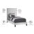 Harlie Velvet Twin Size Bed