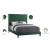 Harlie Velvet Full Size Bed