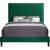 Harlie Velvet King Size Bed