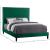 Harlie Velvet King Size Bed