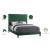 Harlie Velvet Bed