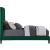 Harlie Velvet Twin Size Bed