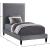 Harlie Velvet Twin Size Bed