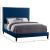 Harlie Velvet Full Size Bed