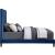 Harlie Velvet King Size Bed
