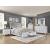 Ambrose Wood/Wood Veneer Storage Platform Bedroom Set