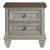 Renton Wood 2-Drawer Night Stand