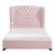 Cameo Chenille California King Panel Bed