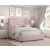 Cameo Chenille Queen Panel Bed