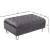 Lucas Velvet Ottoman