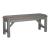 Newport Extendable Trestle Dining Set | Gray Wood 8-Seater